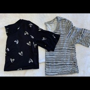 3/4 sleeve maternity tops